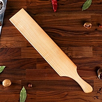 Доска для подачи, массив ясеня, 53х9х2 см