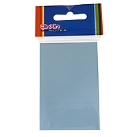 Блок с липким краем 51 мм x 76 мм, 100 листов, пастель, голубой