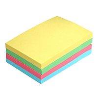 Блок с липким краем 51 мм х 51 мм, 400 листов, пастель, 4 цвета