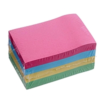 Блок с липким краем 51мм*76мм 400л, 4 цвета пастель