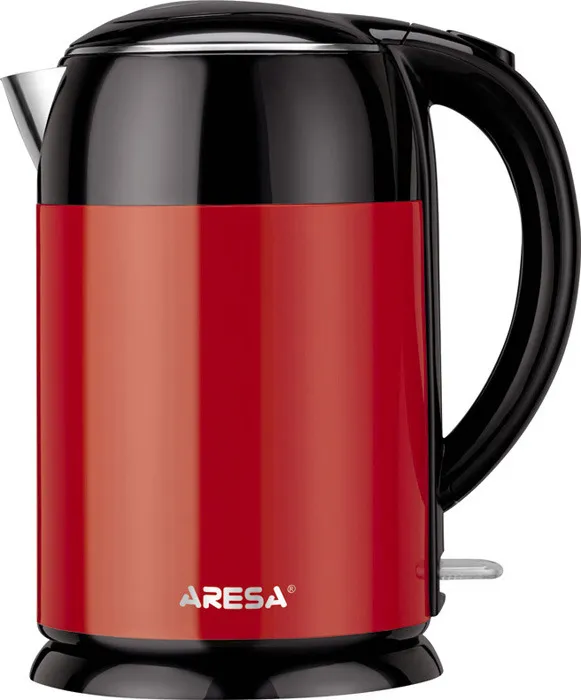 Чайник электрический Aresa AR-3450 красный/черный