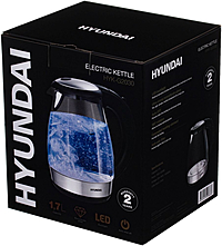 Чайник электрический Hyundai HYK-G2030 черный