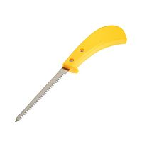 Ножовка по гипсокартону TUNDRA, заточка 2D, пластиковая рукоятка, 120 мм