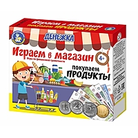 Настольная игра "Денежка. Играем в магазин. Покупаем продукты" 03572