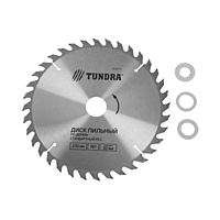 Диск пильный по дереву TUNDRA, стандартный рез, 230 х 32 мм (кольца на 22,20,16), 36 зубьев