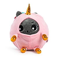 Мягкая игрушка "Котик" в костюме единорожки