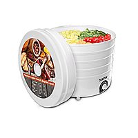 Сушилка для овощей и фруктов Centek CT-1660, 20 л, 520 Вт, 5 ярусов, белая