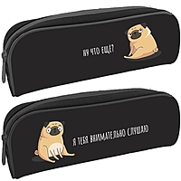 Пенал мягкий 1 отд. объем 80*210*40 Calligrata ПМО 21-20 унив Мопс