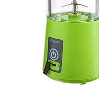 Блендер LuazON LBR-01, портативный, 24 Вт, 380 мл, USB, зеленый