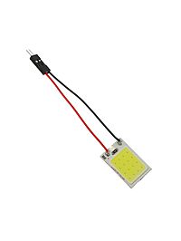 Автолампа светодиодная TORSO, 12 В, 16 SMD, два переходника, свет белый