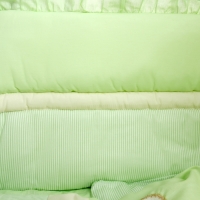 Комплект "Лапушки", 8 предметов, цвет зеленый
