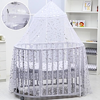 Балдахин для детской  кроватки  "Перья"