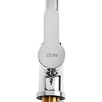 Смеситель для кухни ZEIN Z1300, однорычажный, выдвижной излив, латунь, цвет хром