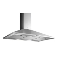 Вытяжка Jetair GAIA IX/A/90, каминная, 650 м3/ч, 3 скорости, серебристая