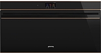 Духовой шкаф Smeg SFPR9604TNR черное стекло