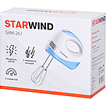 Миксер Starwind SHM-261 белый/голубой