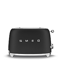 Тостер Smeg TSF01BLMEU матовый черный