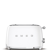 Тостер Smeg TSF01WHMEU матовый белый