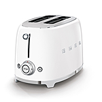 Тостер Smeg TSF01WHMEU матовый белый