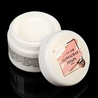 Акриловая пудра для ногтей бан 28гр бел QF