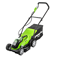 Газонокосилка аккумуляторная Greenworks G40LM35K4 (2501907UB) c 1xАКБ 4 Ач и ЗУ