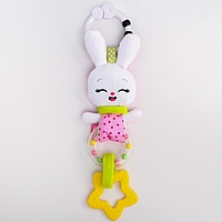 Игрушка - подвеска «Зайка Банни», с погремушкой