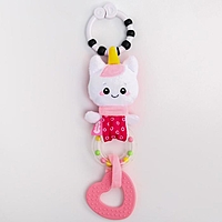 Игрушка - подвеска «Единорог Лайк», с погремушкой