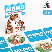 Развивающая игра «Мемо. Мамы и малыши», 3+