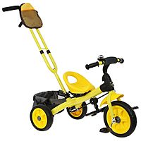 Велосипед трехколесный Лучик Vivat 3 желтый