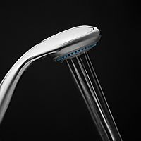 Лейка для душа ZEIN Z0301, 3 режима, средняя, пластик, хром