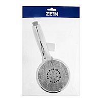Лейка для душа ZEIN Z0505, пластик, большая, 5 режимов, хром