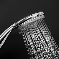 Лейка для душа ZEIN Z0505, пластик, большая, 5 режимов, хром