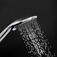 Лейка для душа ZEIN Z0502, 5 режимов, средняя, d=95 мм, пластик, цвет хром