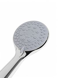 Лейка для душа ZEIN Z0502, 5 режимов, средняя, d=95 мм, пластик, цвет хром