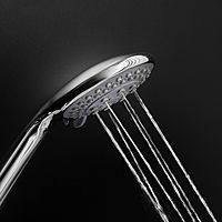 Лейка для душа ZEIN Z0502, 5 режимов, средняя, d=95 мм, пластик, цвет хром