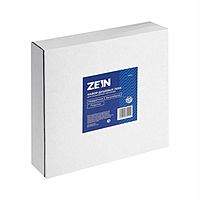 Набор душевых леек для стационарных смесителей ZEIN, квадратной формы, пластик, белый/хром