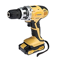 Шуруповерт TUNDRA, патрон БЗ до 10 мм, подсветка, Li-ion 1300 mAh 16V, 550 об/мин, 24 Н*м