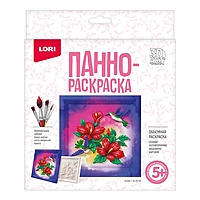 3D Art.Панно-раскраска "Колибри" Ирп-010