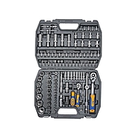 Набор инструмента KRAFT KT700300, 1/2", 1/4", 108 предметов