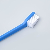 Набор "Зубная щетка двухсторонняя + щетка напальчник + массажер для десен" (набор 3 шт)