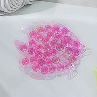 Мини-коврик для ванны "Рыбка", цвет МИКС