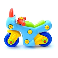 Конструктор для малышей "Мотоцикл", 27 деталей