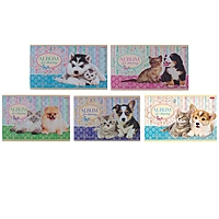 Альбом для рисования А4, 40 листов на скрепке "Маленькие друзья", обложка картон 185г/м2, блок офсет 100 г/м2, 5 видов МИКС