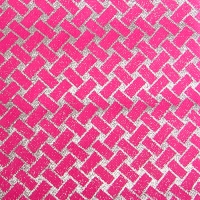 Флизелин "Плетение", цвет розовый