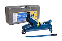 Домкрат Kraft KT-820009 2,3 т подкатной 135-350 мм в кейсе