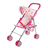 Коляска для кукол летняя. металлический каркас