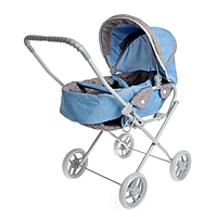 Коляска для кукол универсальная, металлический каркас