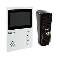Комплект видеодомофона Falcon Eye KIT- Vista, дисплей 7" TFT, ИК подветка, белый