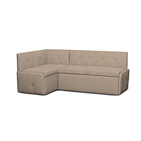 Кухонный уголок «Вена», механизм выкатной, ткань рогожка, цвет savana camel