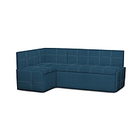 Кухонный уголок «Вена», механизм выкатной, ткань велюр, цвет dream denim